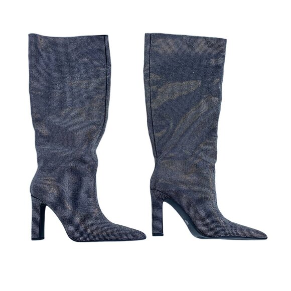Zara Heeled Sparkly Boot